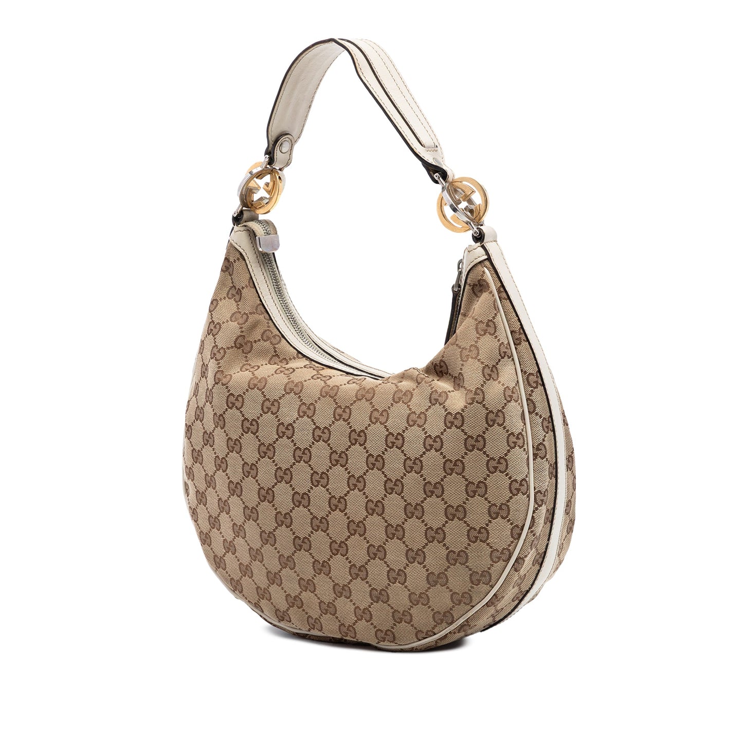 Gucci GG Medium GG Canvas Twins Hobo