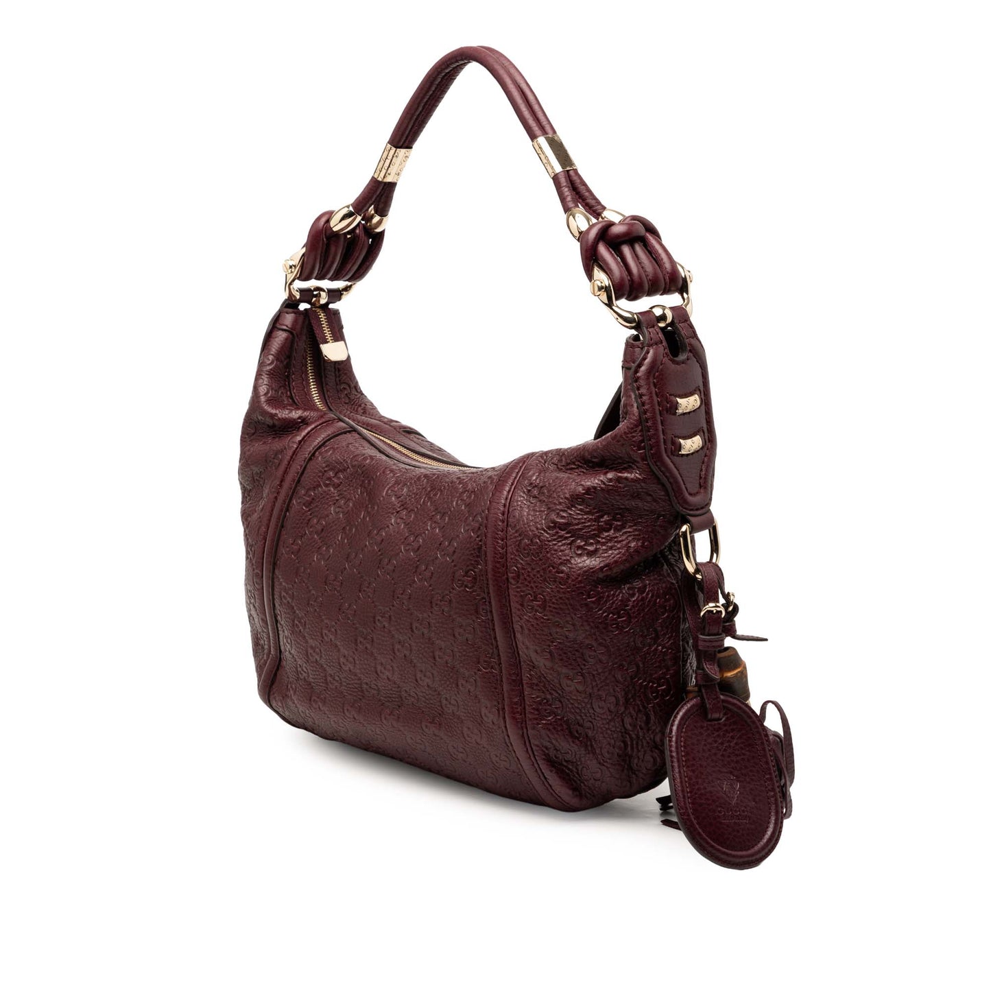 Gucci Medium Guccissima Techno Horsebit Hobo