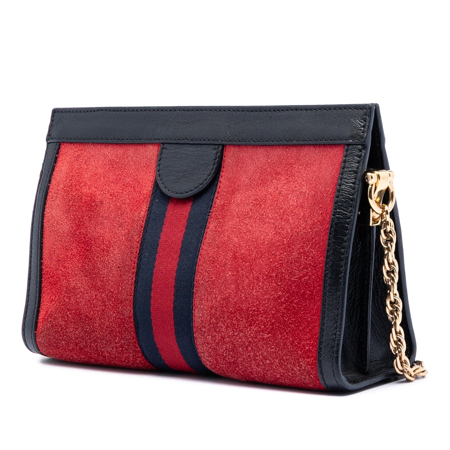 Gucci Small Suede Ophidia Chain Crossbody