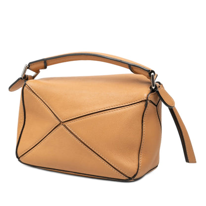 Loewe Mini Calfskin Puzzle Satchel