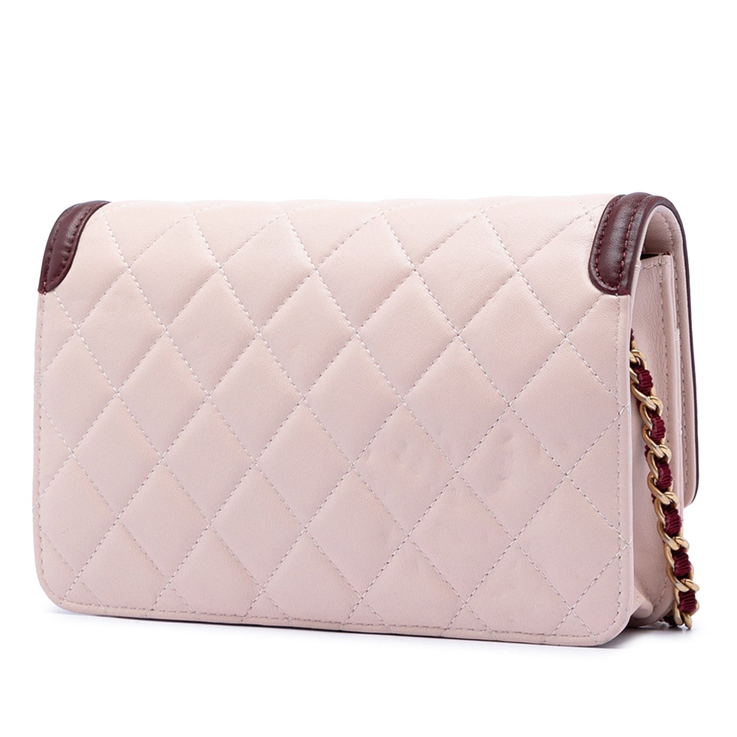Chanel Mini Quilted Lambskin Two Tone Day Flap
