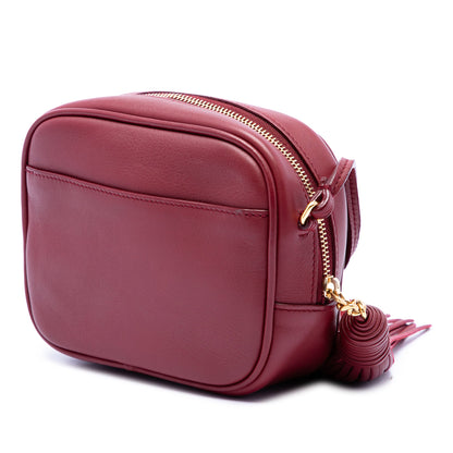 Saint Laurent Calfskin Monogram Blogger Bag
