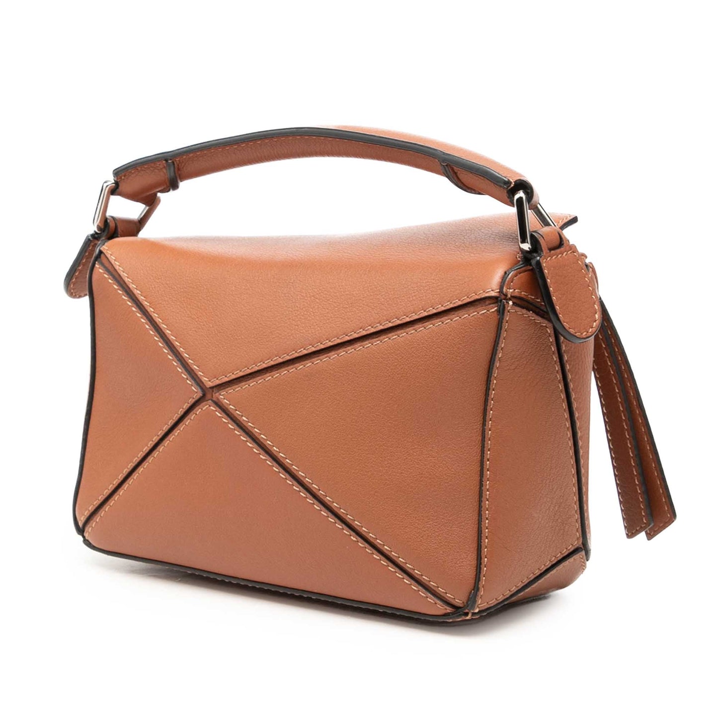 Loewe Mini Calfskin Puzzle Satchel