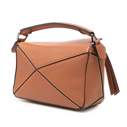 Loewe Mini Calfskin Puzzle Satchel