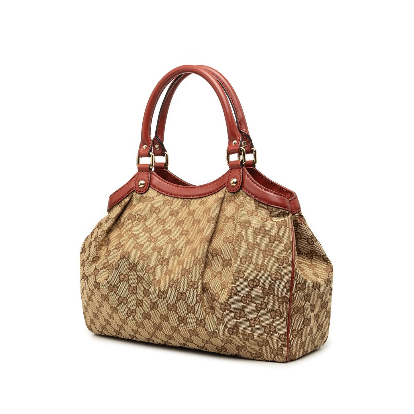 Gucci Medium GG Canvas Sukey Tote