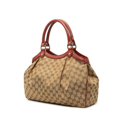 Gucci Medium GG Canvas Sukey Tote