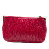 Miu Miu Matelasse Leather Shoulder Bag