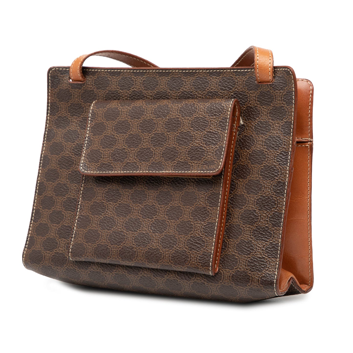 Celine Macadam Coated Canvas Crossbody