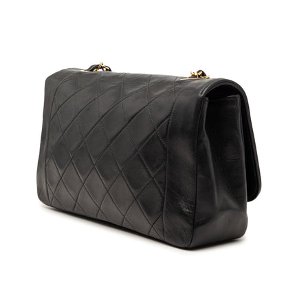 Chanel Medium Lambskin Diana Flap