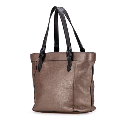 Loewe Anagram Leather Fusta Tote
