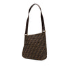 Fendi Zucca Canvas Shoulder Bag