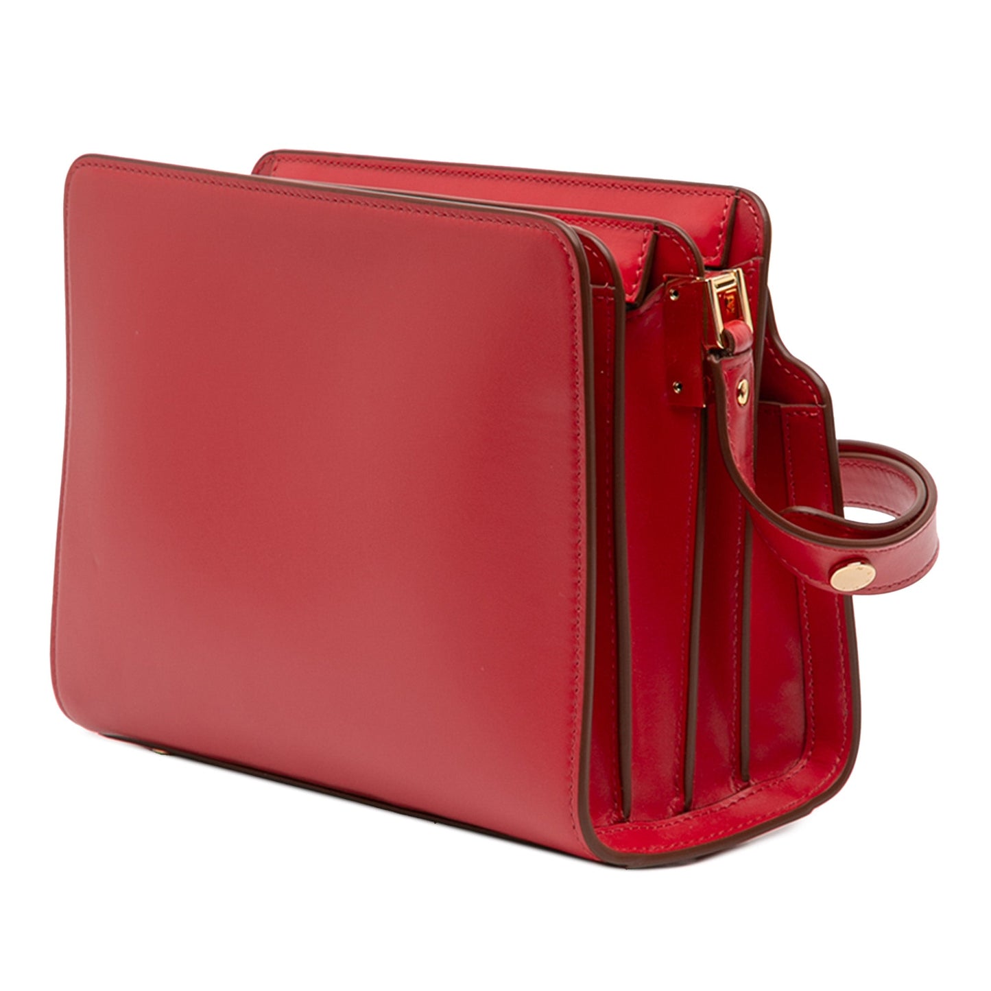 Marni Leather Trunk Reverse Crossbody