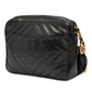 Chanel CC Chevron Quilted Lambskin Tassel Camera Case