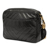Chanel CC Chevron Quilted Lambskin Tassel Camera Case