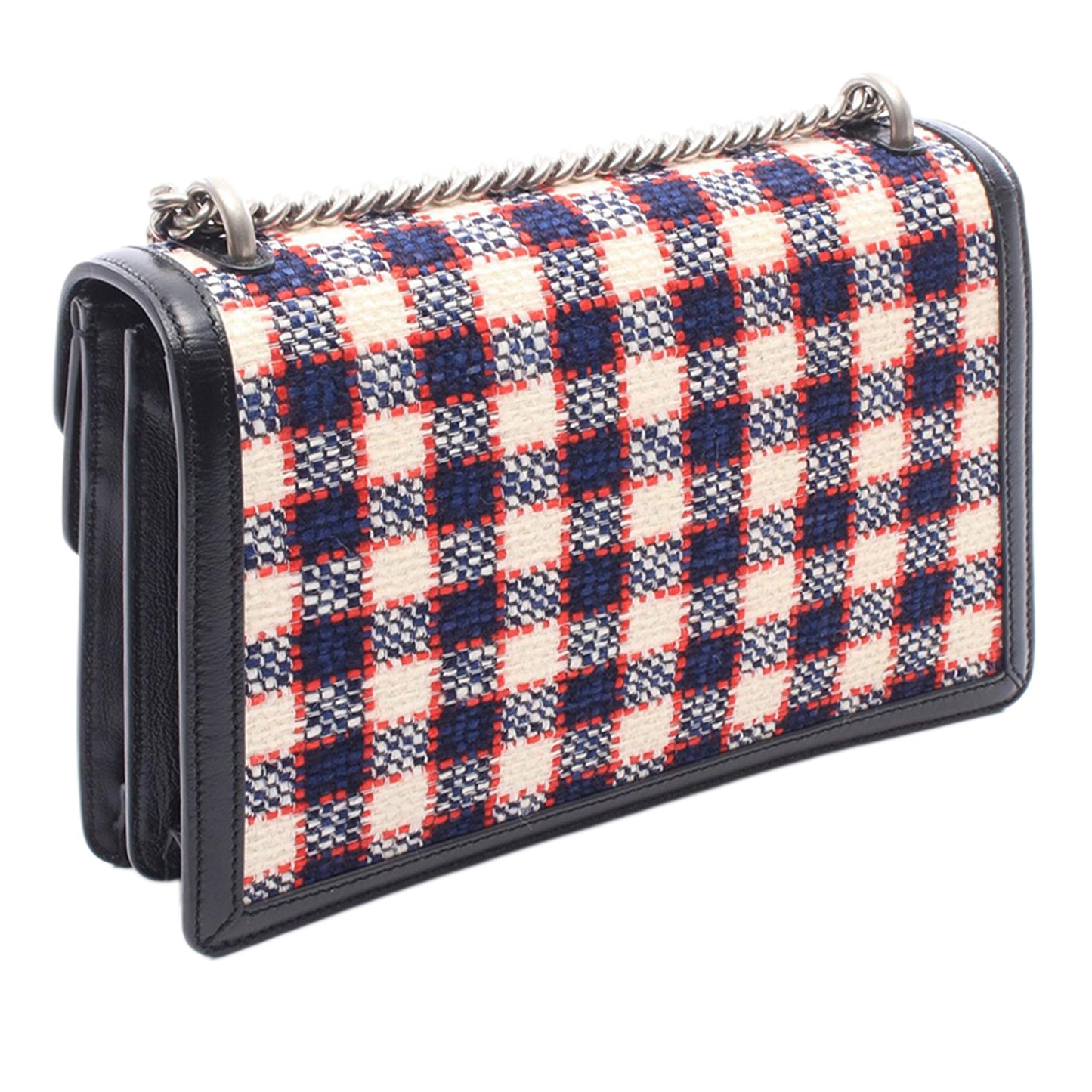 Gucci Medium GG Tweed Dionysus Shoulder Bag
