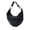 Gucci Guccissima Half Moon Bamboo Ring Hobo