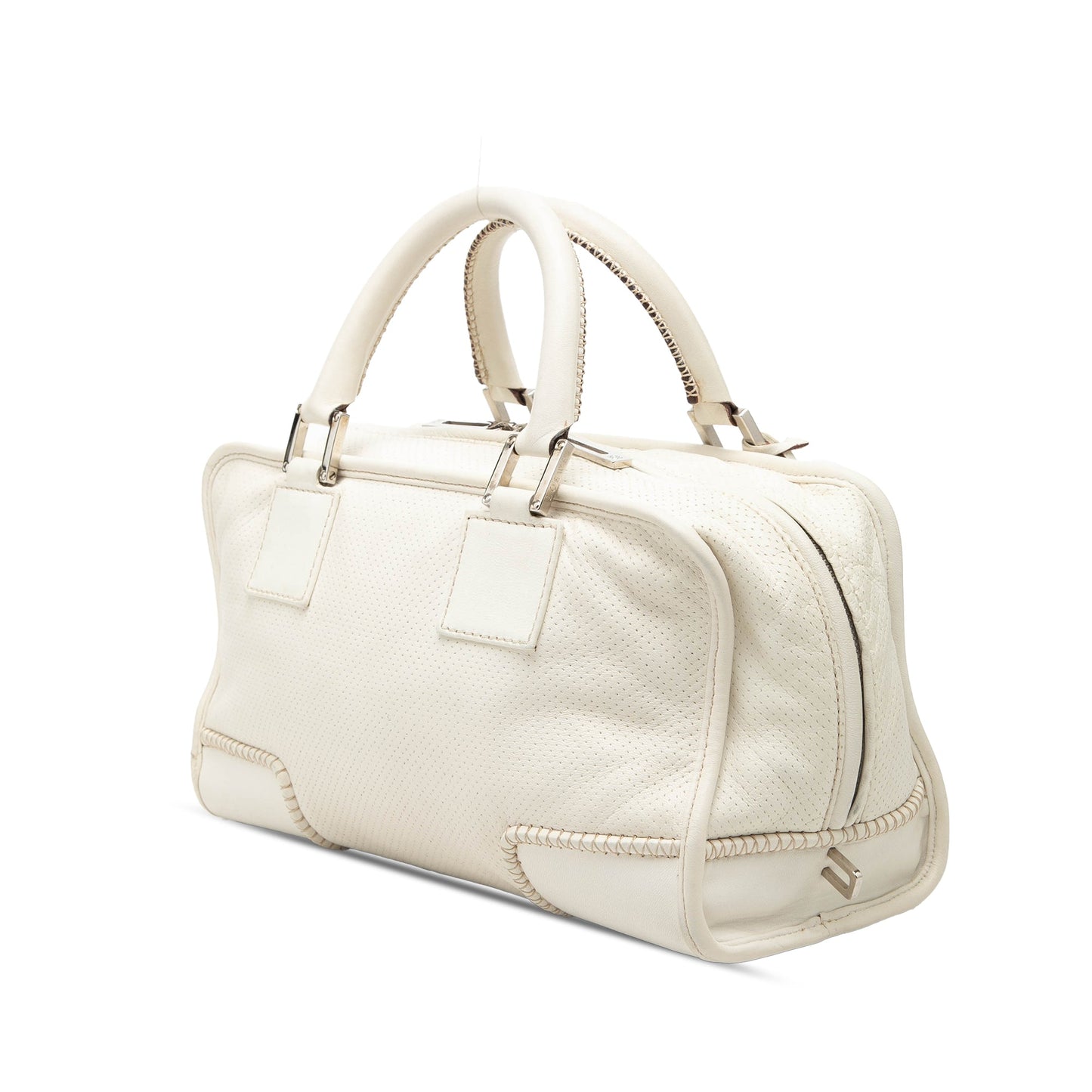 Loewe Perforated Leather Stitched Amazona 28