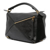 Loewe Medium Calfskin and Suede Puzzle Satchel