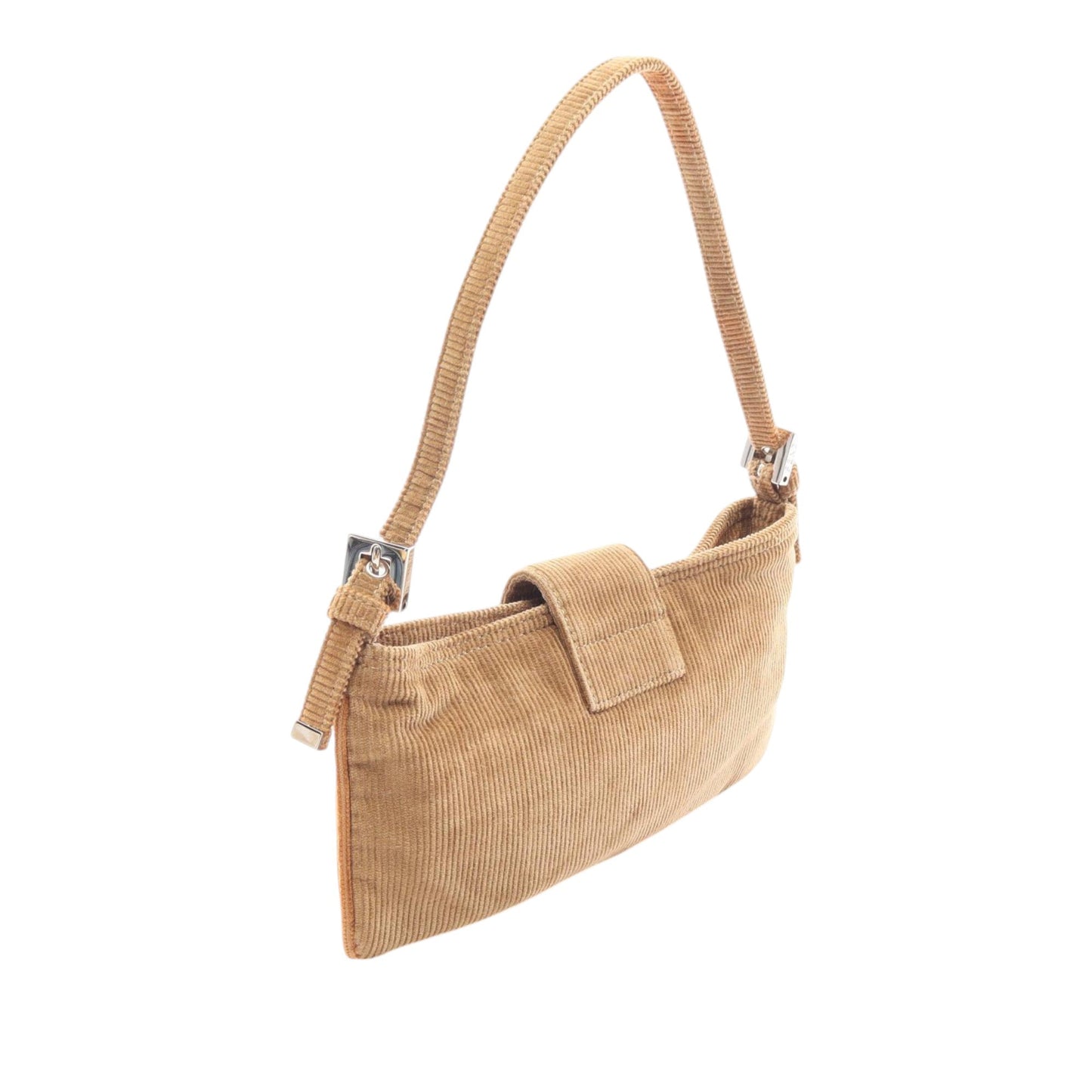 Fendi Corduroy Shoulder Bag