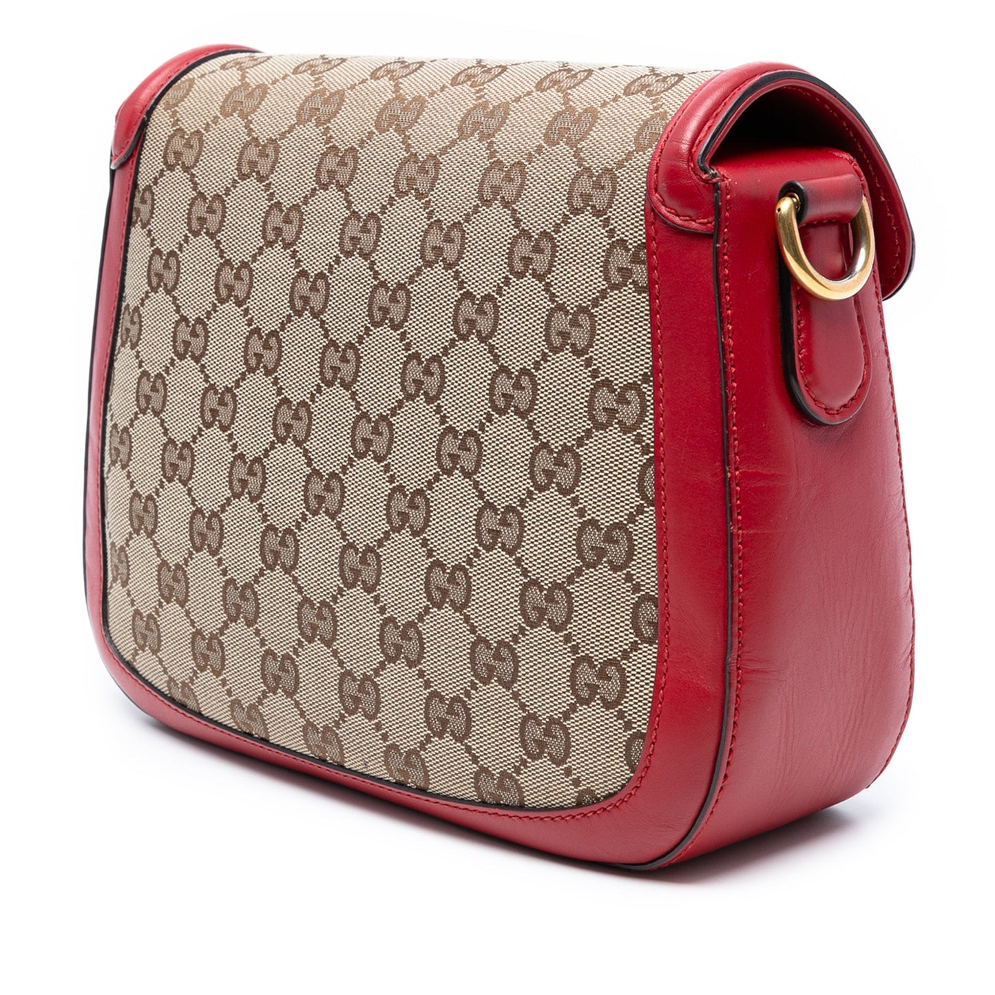 Gucci Medium GG Canvas Lady Web Crossbody