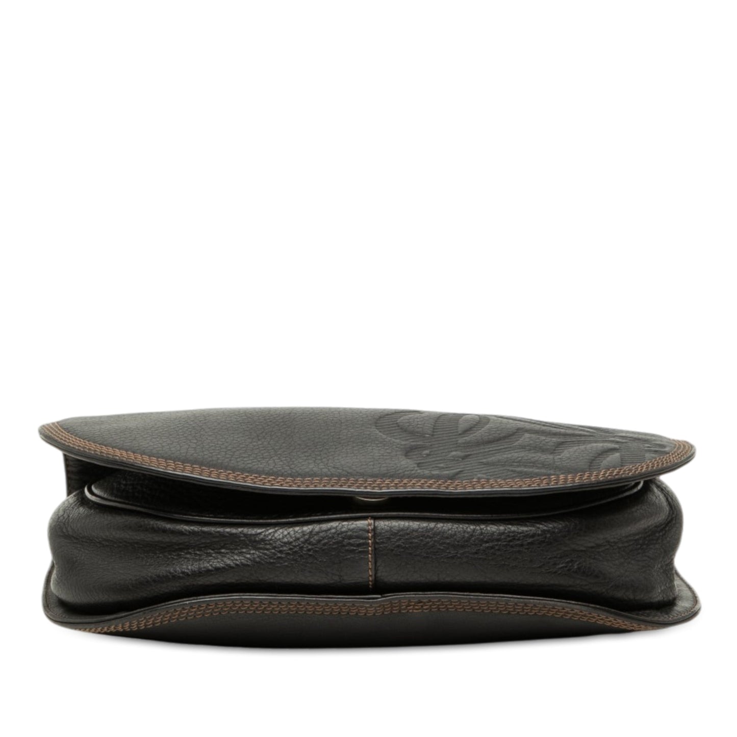 Loewe Leather Anagram Flap Crossbody