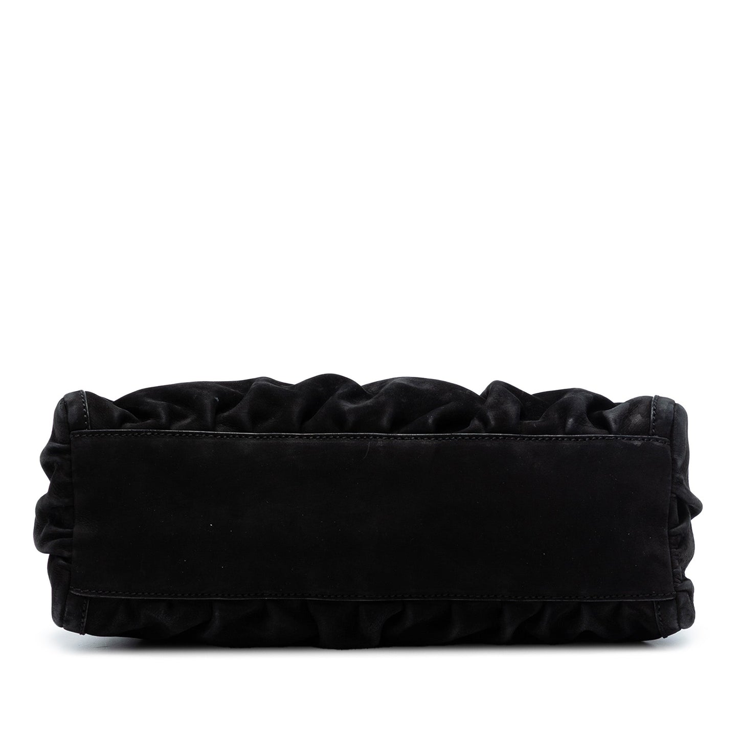 Gucci Suede Abbey D Ring Shoulder Bag