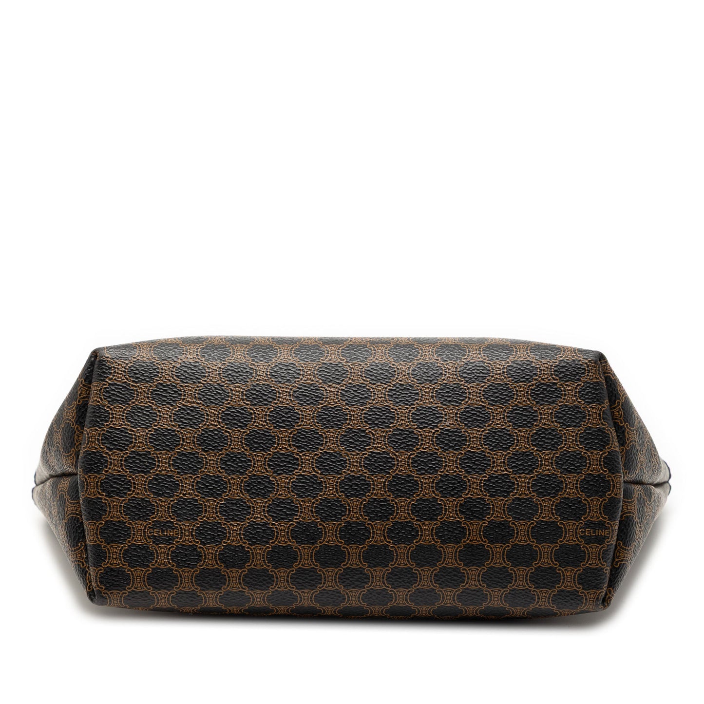 Celine Macadam Coated Canvas Handbag