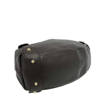 Gucci Leather Horsebit Pelham Shoulder Bag