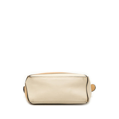 Loewe Mini Bicolor Calfskin Puzzle Satchel