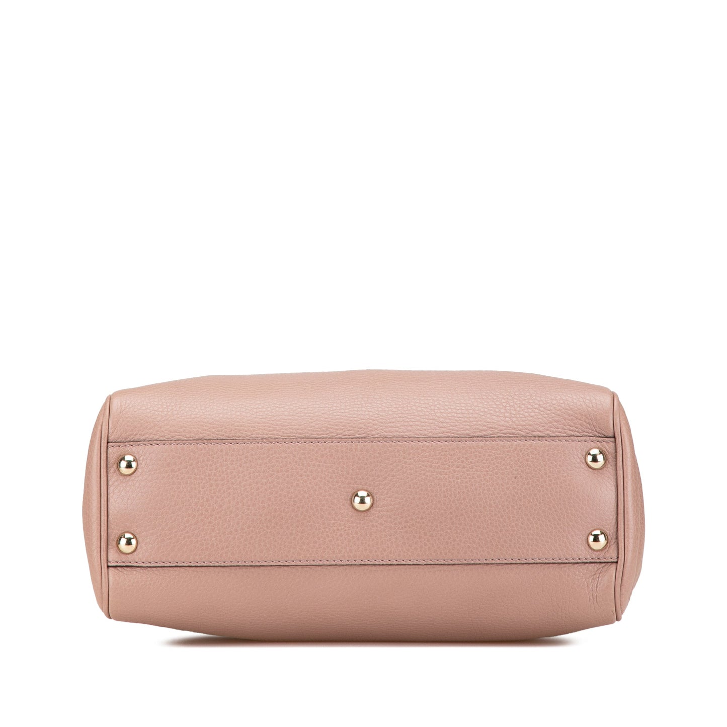 Gucci Small Calfskin Bamboo Shopper Satchel