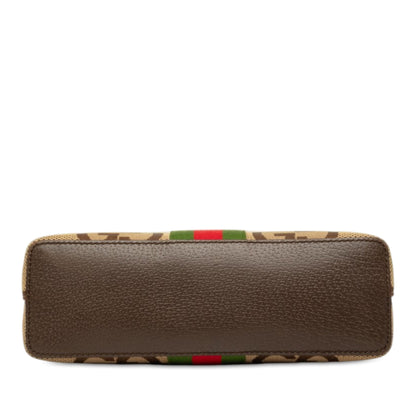 Gucci Small Jumbo GG Canvas Web Ophidia Dome Crossbody
