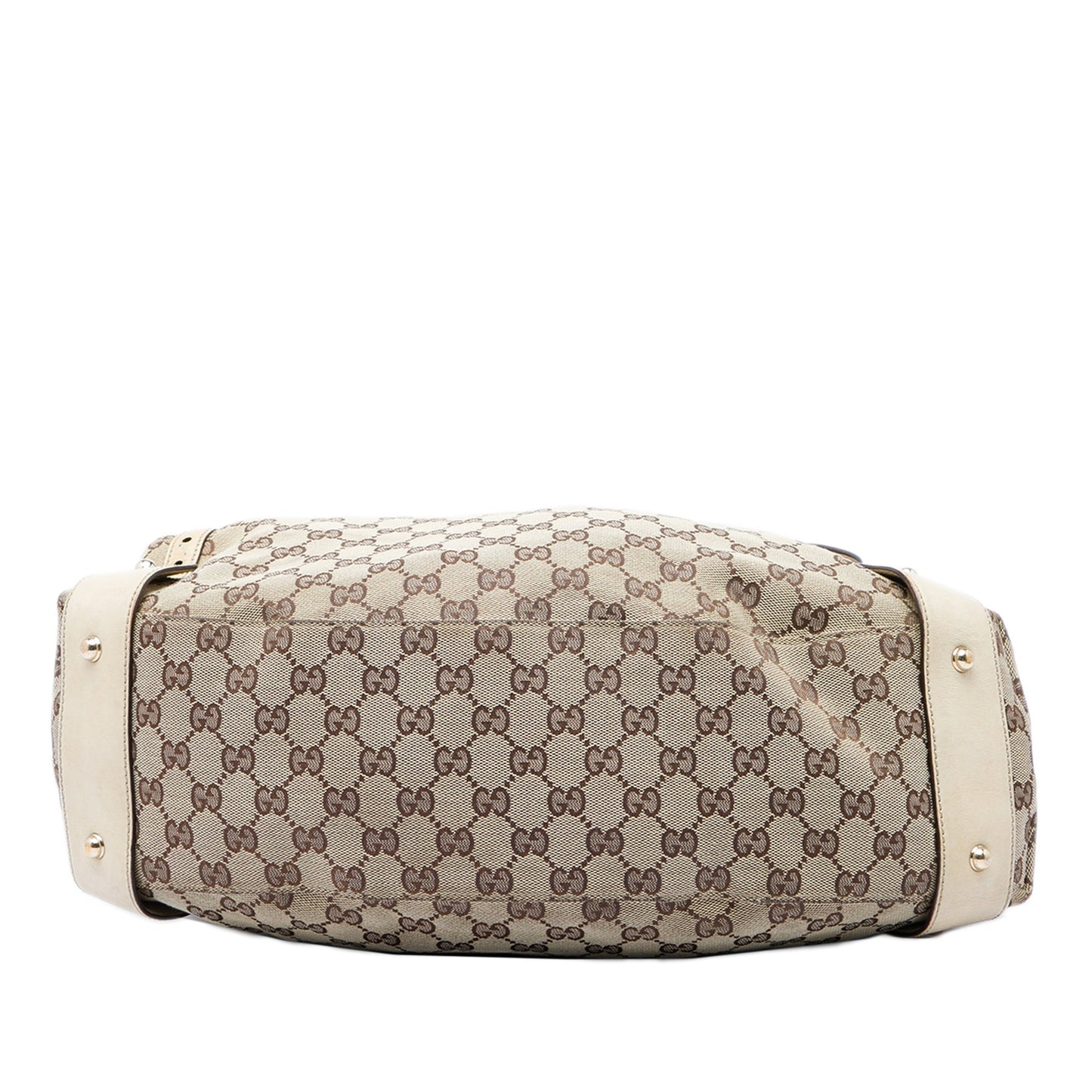 Gucci Canvas Horsebit Pelham Shoulder Bag