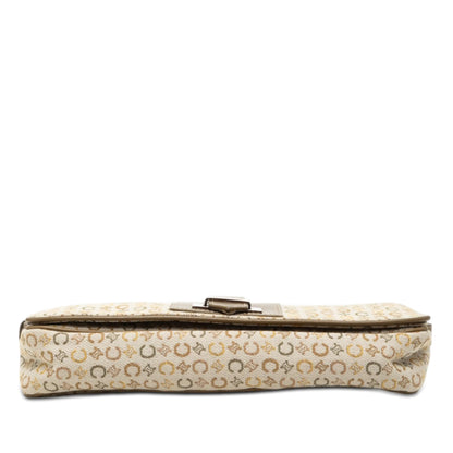 Celine C Macadam Canvas Flap Shoulder Bag
