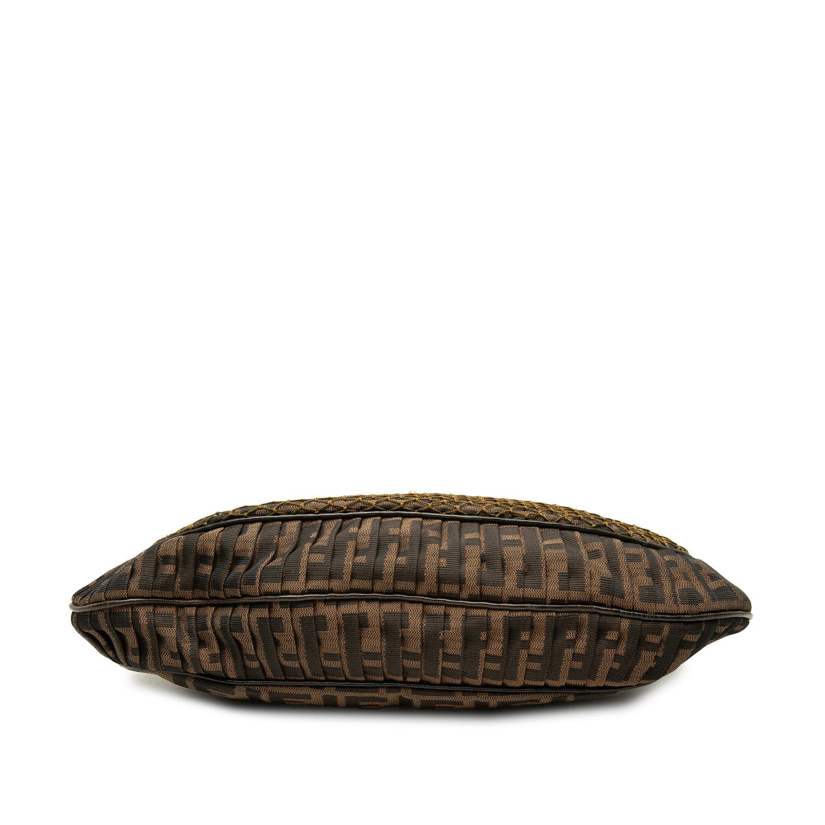 Fendi Zucca Canvas Mille Feuille Hobo