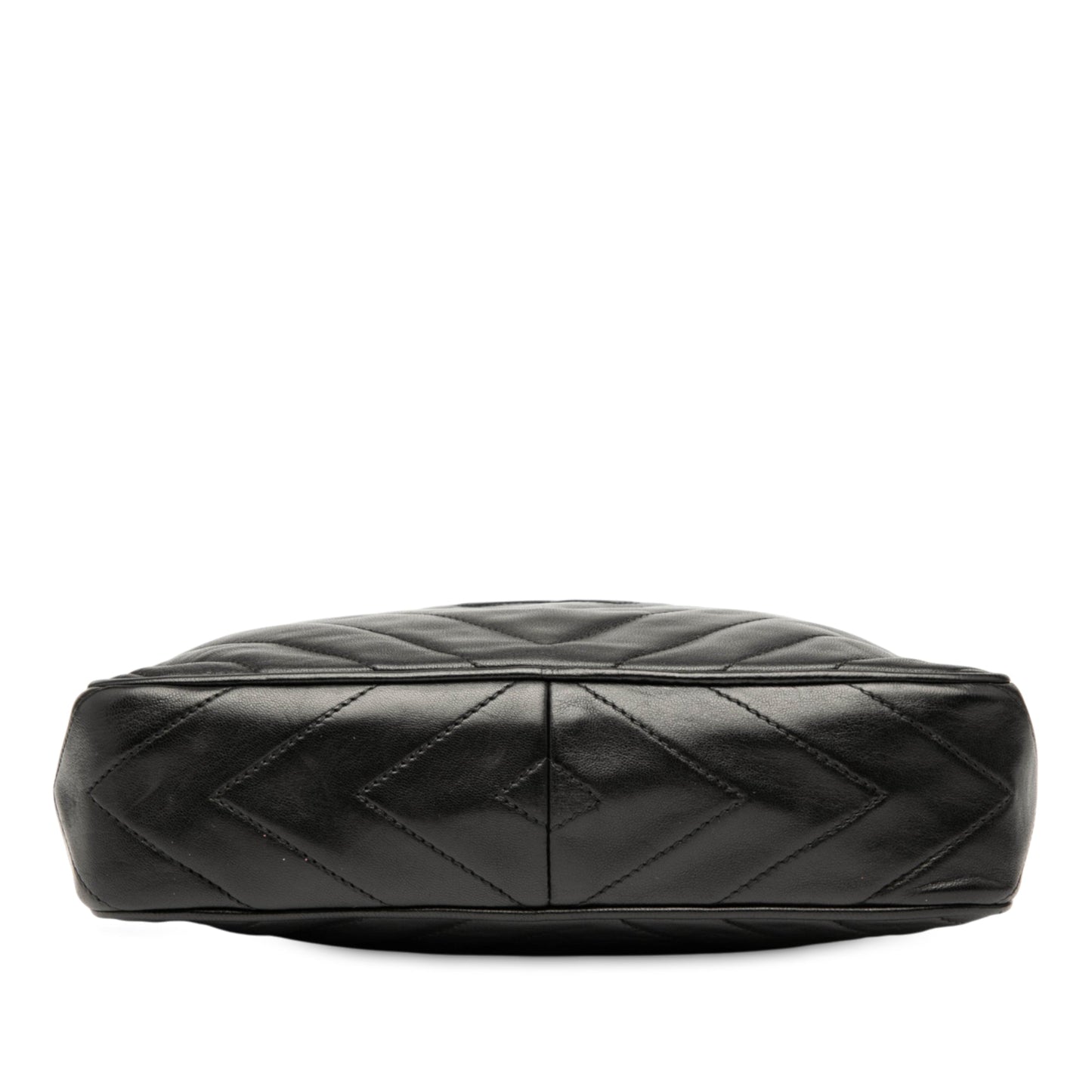 Chanel CC Chevron Quilted Lambskin Tassel Camera Case