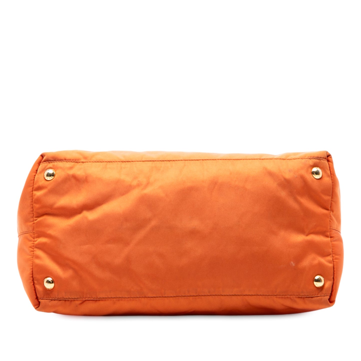 Prada Saffiano Trimmed Tessuto Satchel