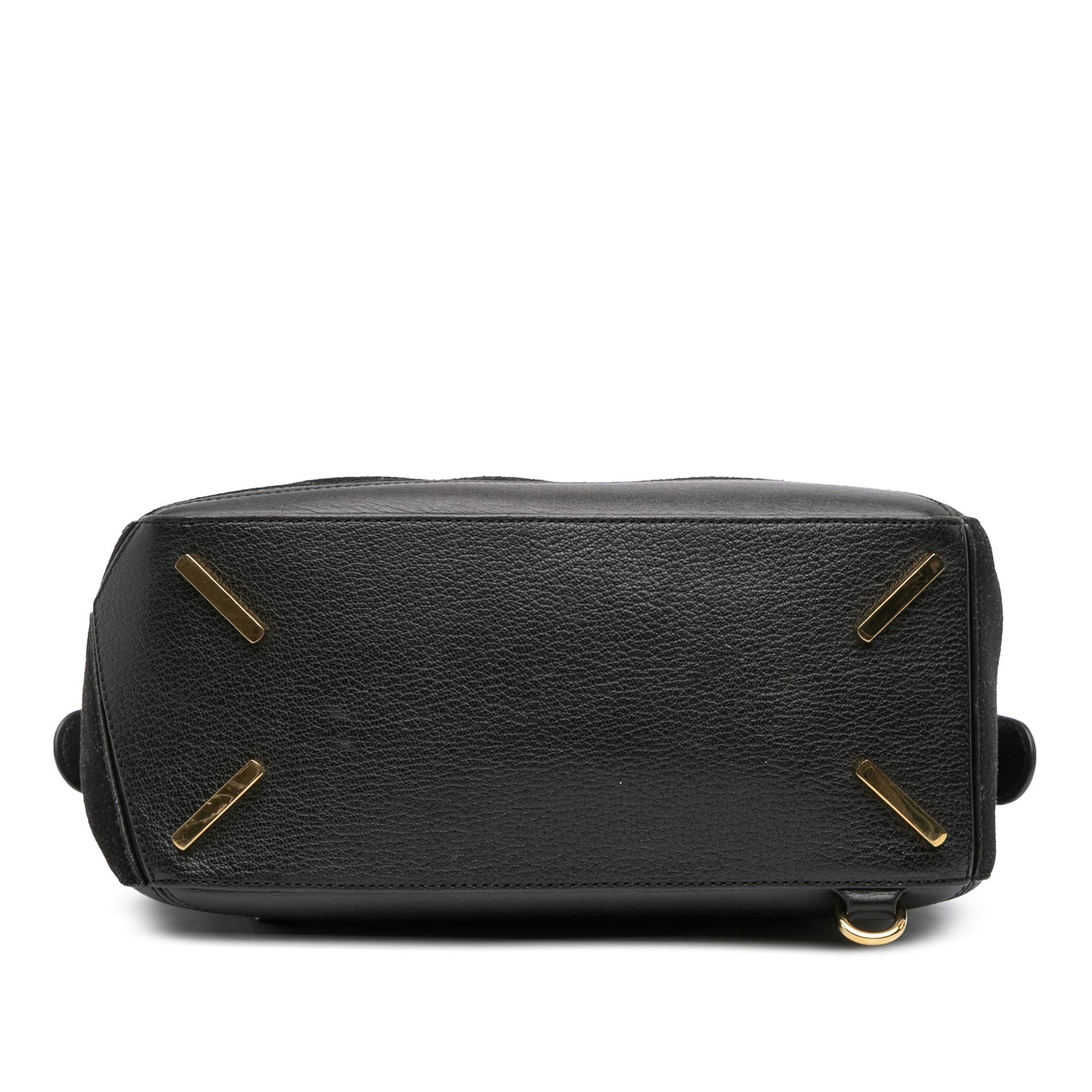 Loewe Medium Calfskin and Suede Puzzle Satchel