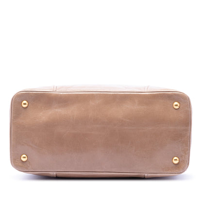 Prada Vitello Shine Satchel