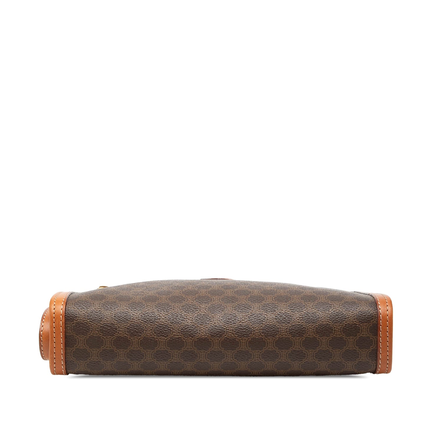 Celine Macadam Coated Canvas Clutch