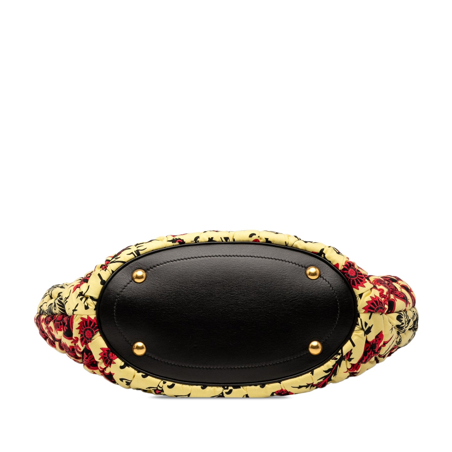 Miu Miu Limited Edition Matelasse Printed Canvas Handbag