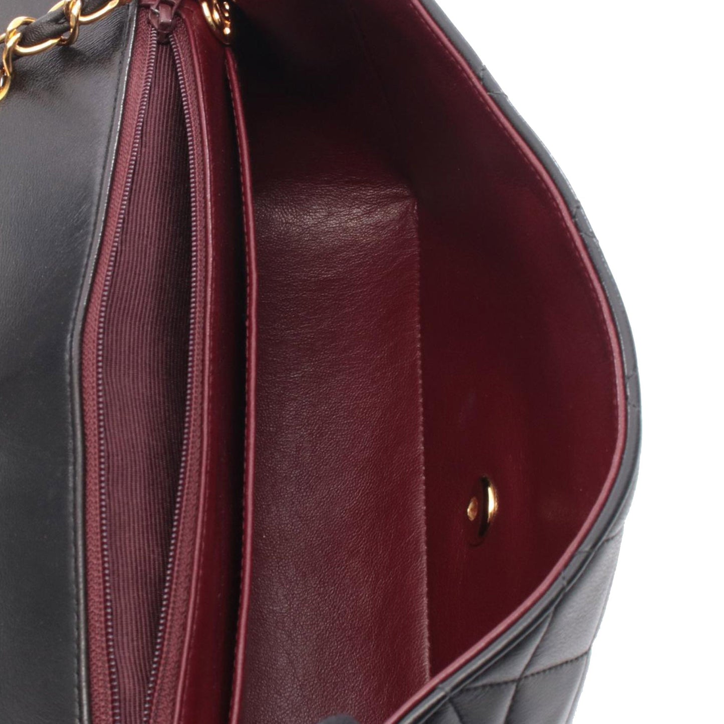 Chanel Medium Lambskin Diana Flap