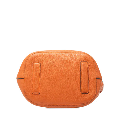 Gucci Grained Calfskin Soft Jackie Bucket Bag