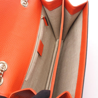 Gucci Medium Dollar Calfskin Interlocking G Crossbody
