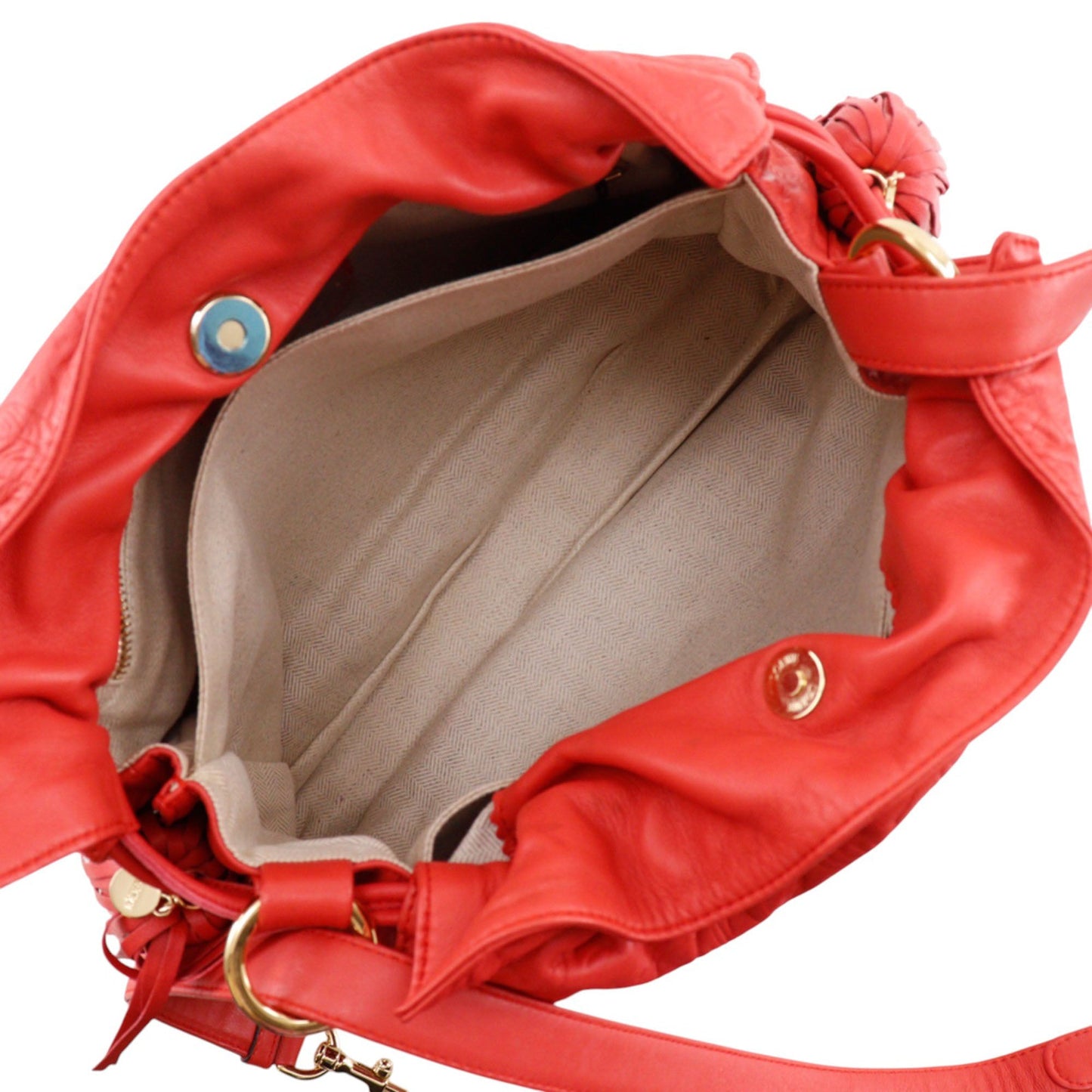 Loewe Embossed Nappa Flamenco Tassel Crossbody