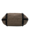 Fendi Zucchino Canvas Braided Hobo