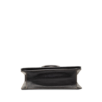Loewe Textured Leather Barcelona Top Handle Bag