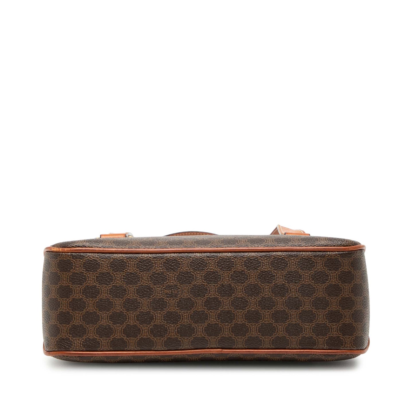 Celine Macadam Coated Canvas Handbag