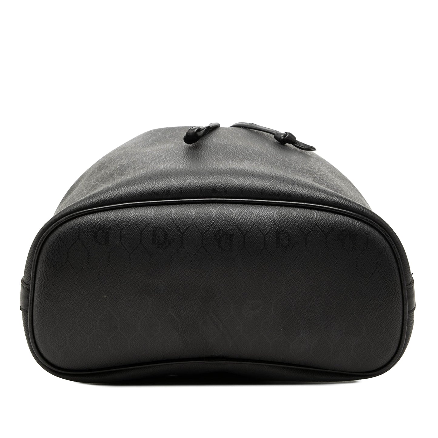 Dior Honeycomb Coated Canvas Drawstring Bucket Bag
