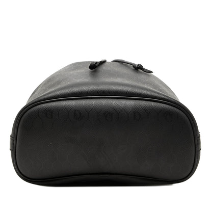Dior Honeycomb Coated Canvas Drawstring Bucket Bag