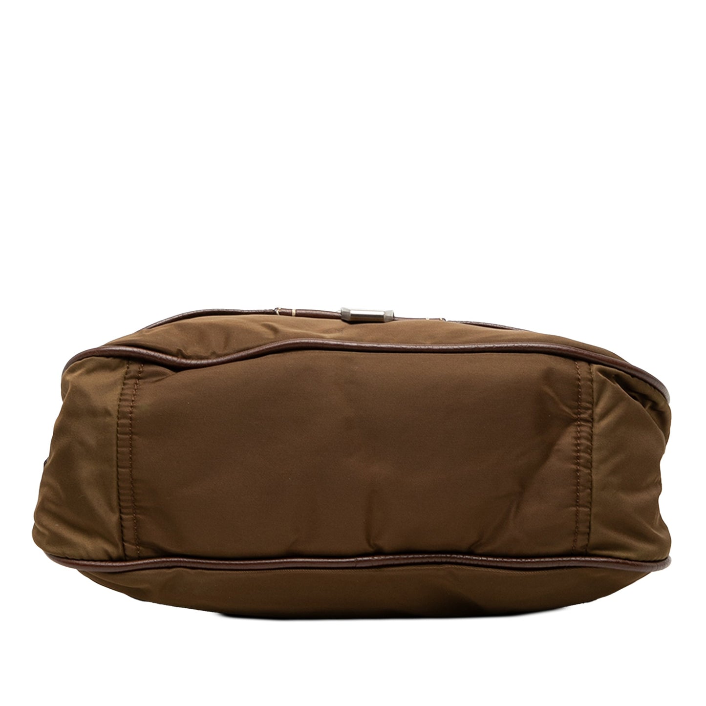 Prada Leather and Tessuto Shoulder Bag